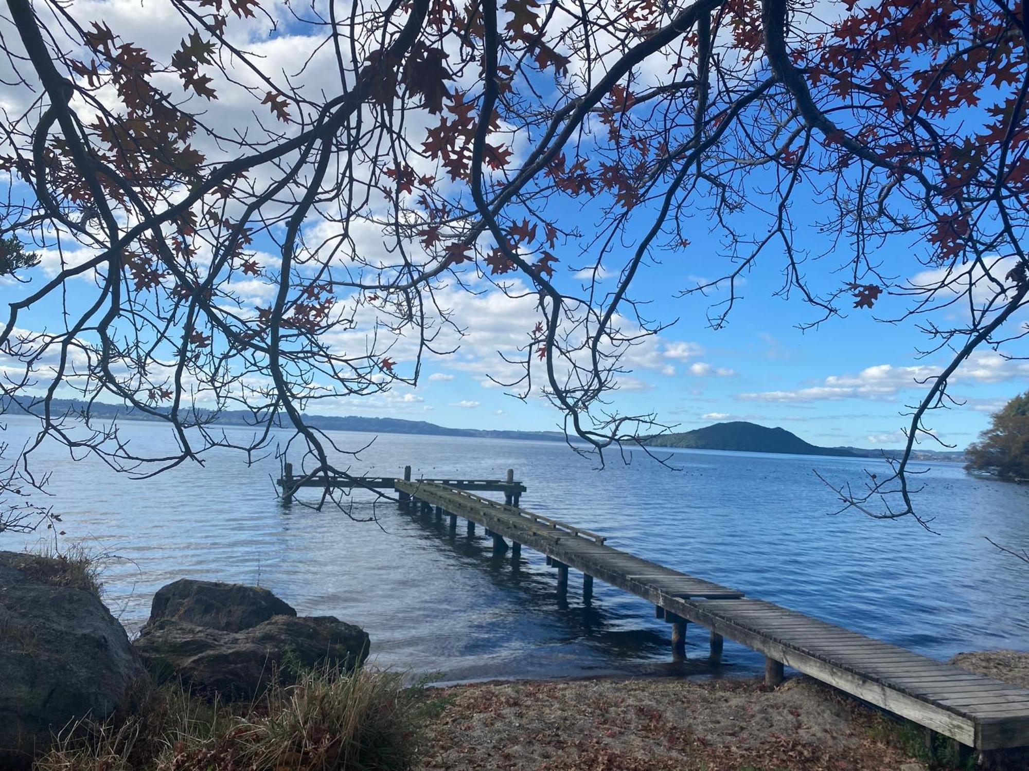Zodiac Bay Lake Retreat Rotorua Exteriör bild